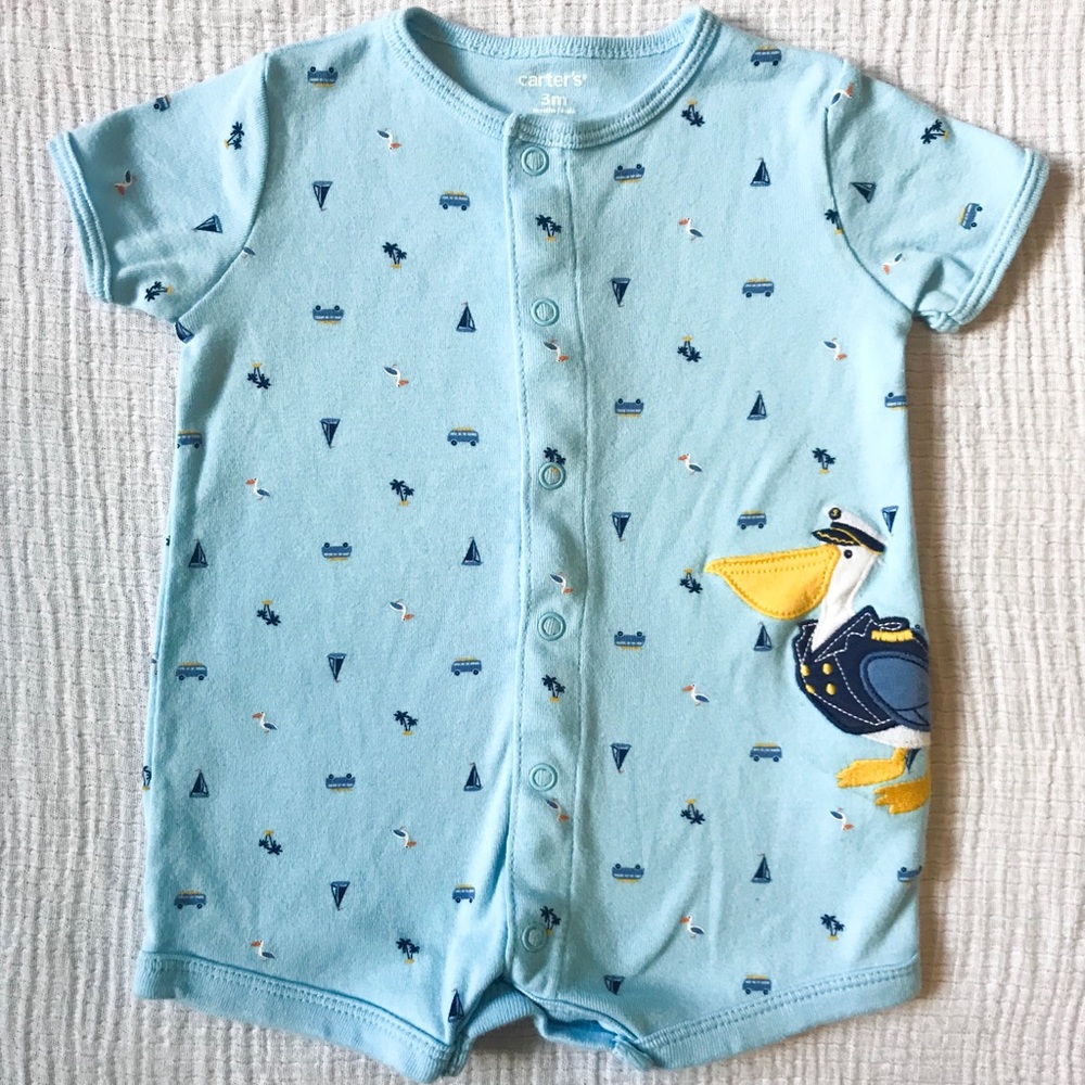 Carter’s Baby Boy Snap-Up Romper